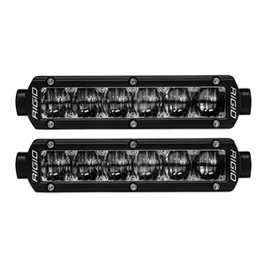 Rigid Industries SAE 6 Inch Fog Light Pair SR-Series Pro RIGID Industries