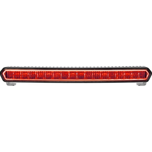 20 Inch LED Light Bar Black W/Red Halo Off Road SR-L Series Rigid