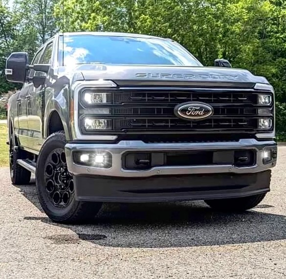 BMC Lights  2023-2025 Ford F250-F450 Fog Light Kit: RIGID SAE Kit- White/White (Half Street Approved/ Half Offroad)