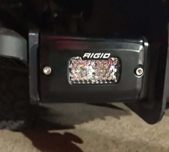 BMC Lights 2017-2024 FORD F250-F450 Hitch Bar Mini w/ RIGID Ignite ...